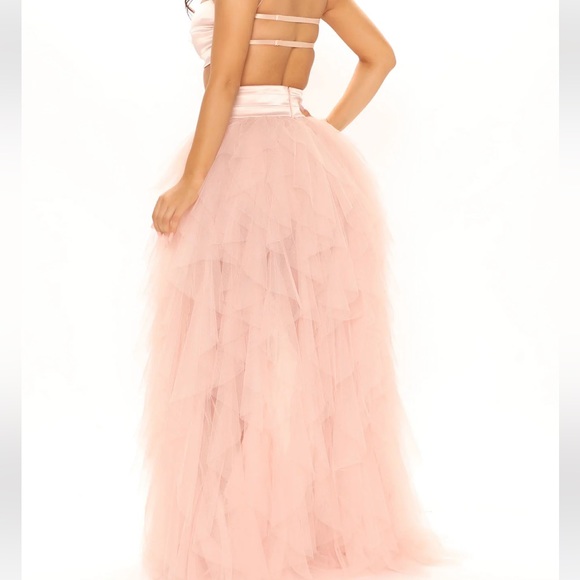 Tulle skirt set in pink - Picture 3 of 3